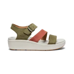 Women's Ellecity Backstrap  |  Martini Olive/Baked Clay