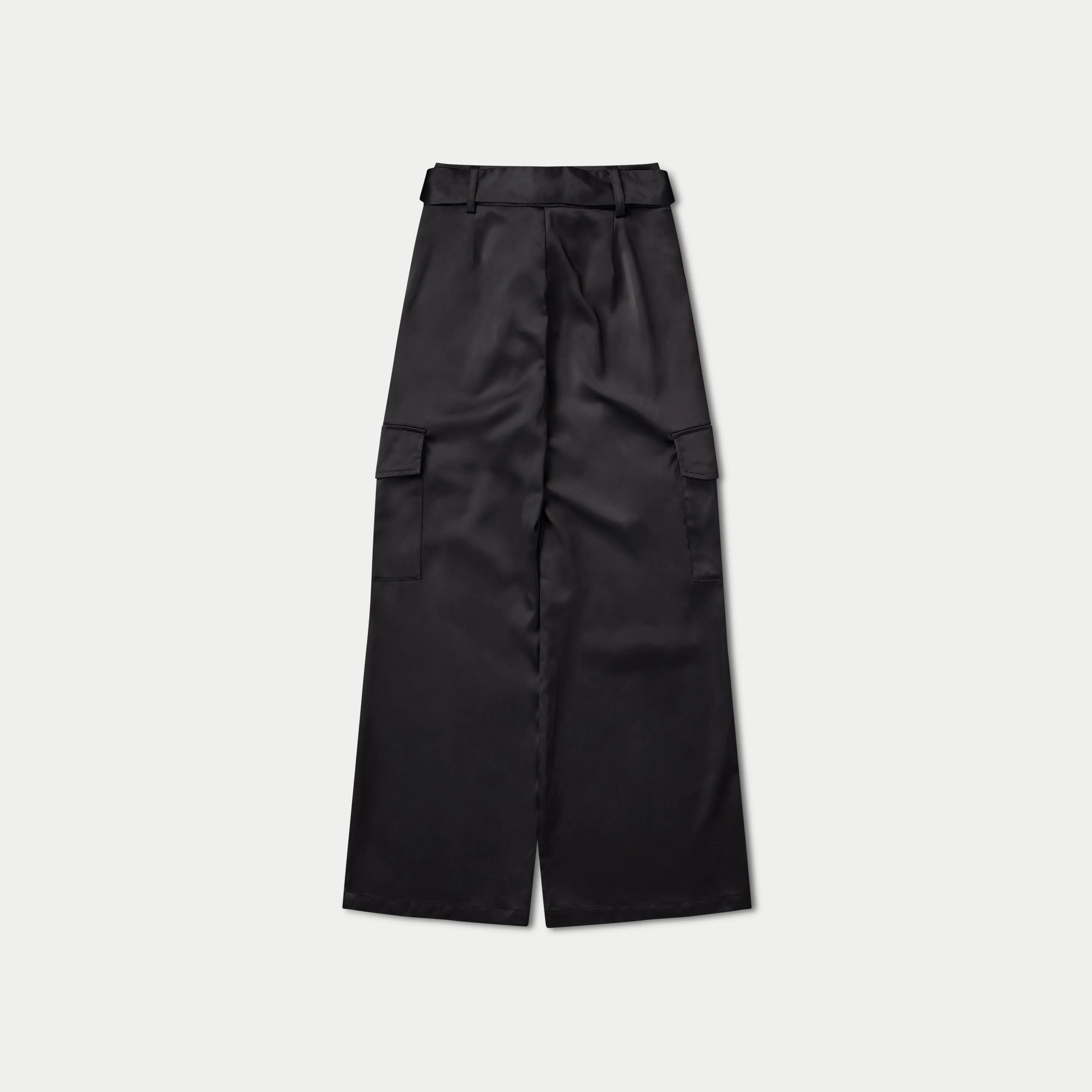 Womens Tailored Cargo Trouser - Black