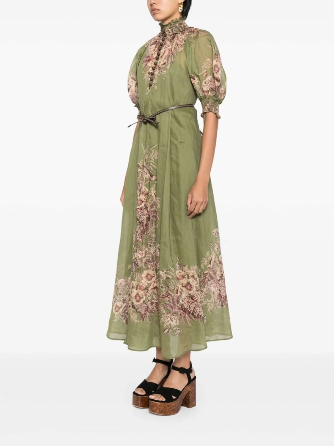 ZIMMERMANN OTTIE SWING MAXI DRESS